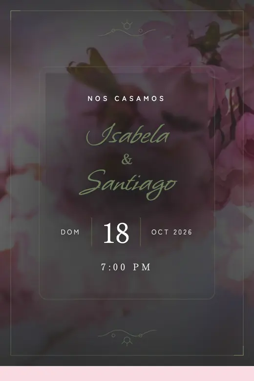 Diseño Sakura — Jardín japonés · cerezo en flor, rosa pálido y tinta